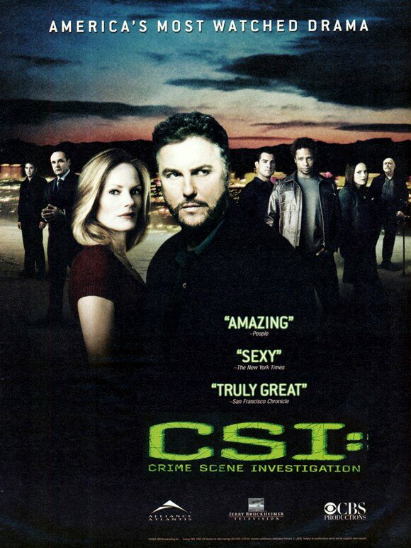C.S.I. Место преступления постер - смотреть онлайн